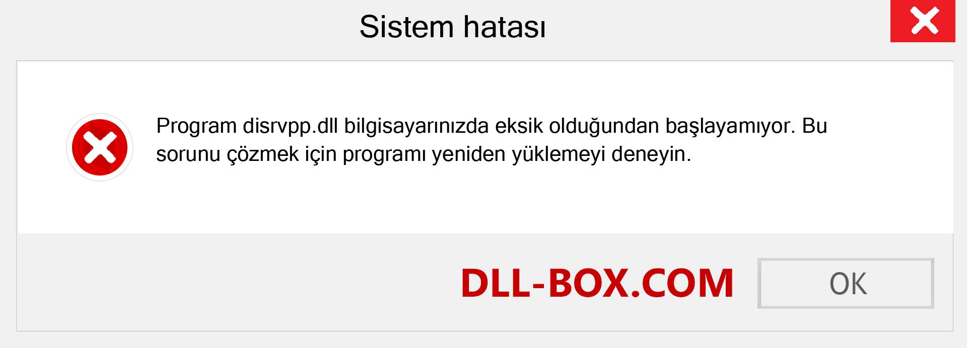 disrvpp.dll dosyası eksik mi? Windows 7, 8, 10 için İndirin - Windows'ta disrvpp dll Eksik Hatasını Düzeltin, fotoğraflar, resimler